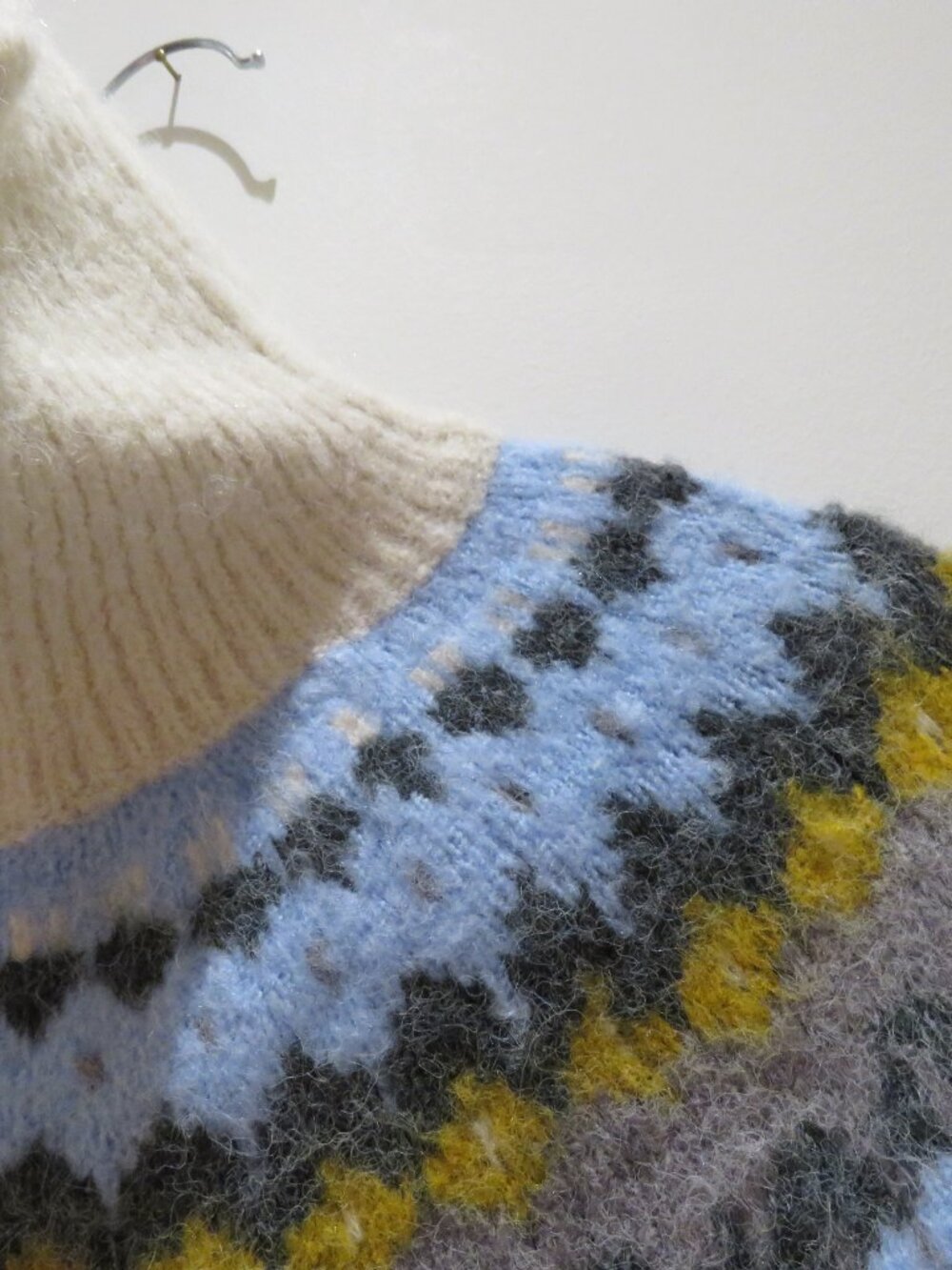 HEARTLOOM Gabriel Fair Isle Knit Sweater Small Scandi Old Money Grandma Nordic - Picture 6 of 13